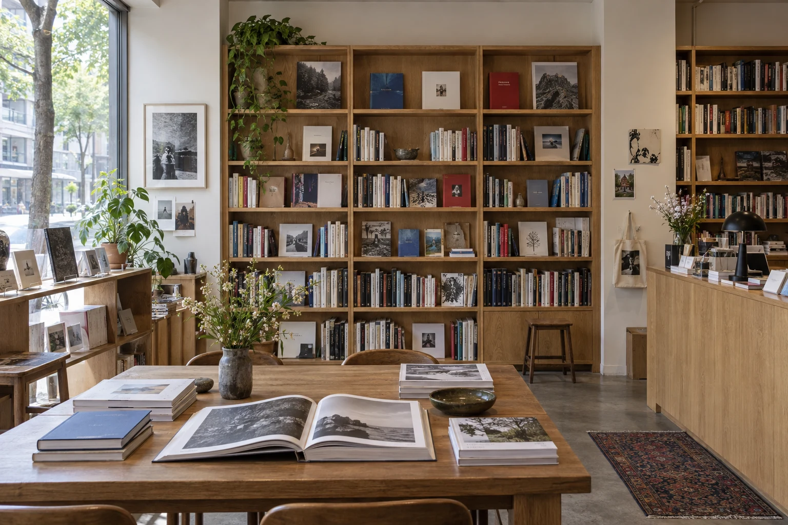 The reading shelf